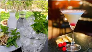 Here are a few summer coolers to try this season and keep the cool quo on from within: Urak-based cocktail (left), Pineapple cocktail (right).(The Postcard Hotel; The Imperial) Here are a few summer coolers to try this season and keep the cool quo on from within: Urak-based cocktail (left), Pineapple cocktail (right).(The Postcard Hotel; The Imperial)