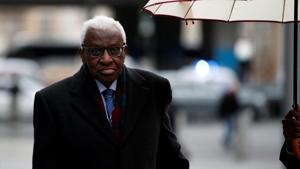 Former President of International Association of Athletics Federations (IAAF) Lamine Diack arrives for his trial at the Paris courthouse.(REUTERS) Former President of International Association of Athletics Federations (IAAF) Lamine Diack arrives for his trial at the Paris courthouse.(REUTERS)