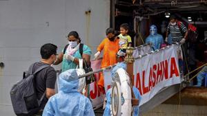 The government launched Vande Bharat Mission in April to repatriate Indians who had been stranded around the globe because of Covid-19-related restrictions.(PTI) The government launched Vande Bharat Mission in April to repatriate Indians who had been stranded around the globe because of Covid-19-related restrictions.(PTI)