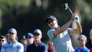 February 20, 2016; Pacific Palisades, CA, USA; Camilo Villegas hits from the second tee during the third round of the Northern Trust Open golf tournament at Riviera Country Club. Mandatory Credit: Gary A. Vasquez-USA TODAY Sports / Reuters/File photo(Action Images / Reuters / USA TO) February 20, 2016; Pacific Palisades, CA, USA; Camilo Villegas hits from the second tee during the third round of the Northern Trust Open golf tournament at Riviera Country Club. Mandatory Credit: Gary A. Vasquez-USA TODAY Sports / Reuters/File photo(Action Images / Reuters / USA TO)