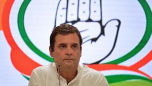 Indian National Congress Party member Rahul Gandhi looks on during a press conference in New Delhi.(AFP/ File photo) Indian National Congress Party member Rahul Gandhi looks on during a press conference in New Delhi.(AFP/ File photo)