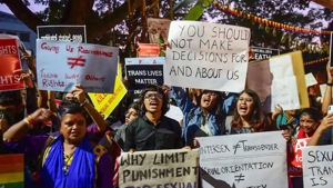 For the Trump administration, this is the latest in a series of steps to revoke newly won protections for LGBTQ people.(PTI) For the Trump administration, this is the latest in a series of steps to revoke newly won protections for LGBTQ people.(PTI)