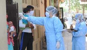 India’s first sero-survey to monitor the trend of coronavirus infection transmission found that 0.73 per cent of the 26,400 people surveyed from about 65 districts were exposed to coronavirus.Photo by Keshav Singh/Hindustan Times India’s first sero-survey to monitor the trend of coronavirus infection transmission found that 0.73 per cent of the 26,400 people surveyed from about 65 districts were exposed to coronavirus.Photo by Keshav Singh/Hindustan Times