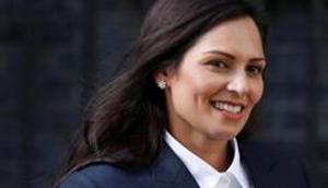 Police reportedly took offense after Priti Patel called out officers in Bristol for not intervening when protesters pulled down the statue on June 8.(REUTERS) Police reportedly took offense after Priti Patel called out officers in Bristol for not intervening when protesters pulled down the statue on June 8.(REUTERS)