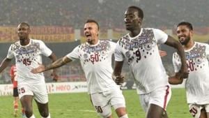 Mohun Bagan player Papa Babacar Diawara seen in action against East Bengal during I-League Match, at Salt Lake stadium(Samir Jana / Hindustan Times) Mohun Bagan player Papa Babacar Diawara seen in action against East Bengal during I-League Match, at Salt Lake stadium(Samir Jana / Hindustan Times)