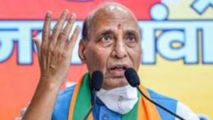 BJP office-bearers said that the minister’s speech would start at 11 am and is likely to go on for an hour.(PTI) BJP office-bearers said that the minister’s speech would start at 11 am and is likely to go on for an hour.(PTI)
