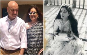 Anupam Kher is in Mumbai, while his wife Kirron Kher is in Chandigarh. Anupam Kher is in Mumbai, while his wife Kirron Kher is in Chandigarh.