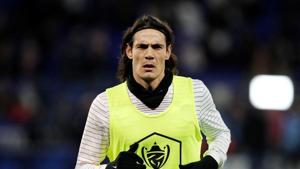 Soccer Football - Coupe de France - Semi Final - Olympique Lyonnais v Paris St Germain - Groupama Stadium, Lyon, France - March 4, 2020 Paris St Germain's Edinson Cavani during the warm up before the match REUTERS/Benoit Tessier/Files(REUTERS) Soccer Football - Coupe de France - Semi Final - Olympique Lyonnais v Paris St Germain - Groupama Stadium, Lyon, France - March 4, 2020 Paris St Germain's Edinson Cavani during the warm up before the match REUTERS/Benoit Tessier/Files(REUTERS)