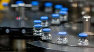 Vials of investigational Covid-19 treatment drug Remdesivir being capped at a Gilead Sciences facility in California in the United States.(REUTERS PHOTO.) Vials of investigational Covid-19 treatment drug Remdesivir being capped at a Gilead Sciences facility in California in the United States.(REUTERS PHOTO.)
