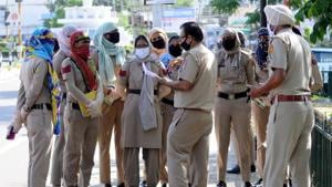 The Punjab Police had used a controversial term while referring to an African person in the challan papers presented before the trial court while filing the charge sheet in a drug case(HT Photo) The Punjab Police had used a controversial term while referring to an African person in the challan papers presented before the trial court while filing the charge sheet in a drug case(HT Photo)