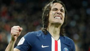 Paris Saint-Germain's Uruguayan forward Edinson Cavani(AFP) Paris Saint-Germain's Uruguayan forward Edinson Cavani(AFP)