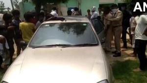 The children were in an unconscious state, police said.(@ANINewsUP/Twitter) The children were in an unconscious state, police said.(@ANINewsUP/Twitter)