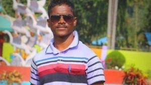 Ganesh Hansda was very fond of playing football and promoting Santhali language. (HT Photo) Ganesh Hansda was very fond of playing football and promoting Santhali language. (HT Photo)