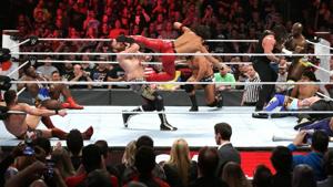 WWE Royal Rumble match.(WWE) WWE Royal Rumble match.(WWE)