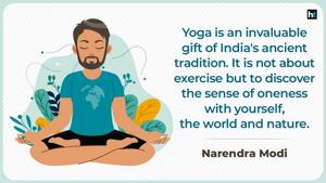 While you practice asanas at home, make sure you send some Yoga inspiration to your near and dear ones. While you practice asanas at home, make sure you send some Yoga inspiration to your near and dear ones.