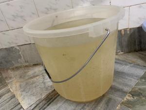 Colonel Gursewak Singh (retired), president of Modern Housing Complex (MHC) in Sector 13 (Manimajra), as written to UT adviser Manoj Parida and said that as Covid-19 cases have cropped up in Manimajra, residents need to keep their immunity up and drinking muddy water will put them at risk.(HT PHOTO) Colonel Gursewak Singh (retired), president of Modern Housing Complex (MHC) in Sector 13 (Manimajra), as written to UT adviser Manoj Parida and said that as Covid-19 cases have cropped up in Manimajra, residents need to keep their immunity up and drinking muddy water will put them at risk.(HT PHOTO)