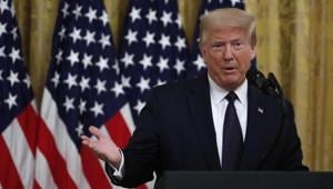 President Donald Trump in the East Room of the White House in Washington on Wednesday.(AP File Photo) President Donald Trump in the East Room of the White House in Washington on Wednesday.(AP File Photo)