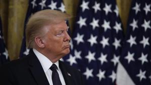 President Donald Trump was asked by Tulsa’s governor not to visit the site of a race massacre where up to 300 black residents were killed by white mobs in 1921.(AP) President Donald Trump was asked by Tulsa’s governor not to visit the site of a race massacre where up to 300 black residents were killed by white mobs in 1921.(AP)
