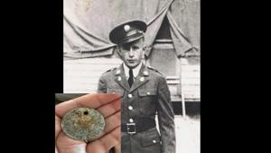 Jasmine Neal came to know that the tag belonged to Melissa Goodman’s late grandfather, Harold Henderson.(Facebook/@Melissa Goodman) Jasmine Neal came to know that the tag belonged to Melissa Goodman’s late grandfather, Harold Henderson.(Facebook/@Melissa Goodman)