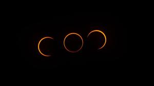 At the peak of the annular eclipse, the Moon will be able to block 99% of the Sun from view, this however, lasts for only a few seconds. (Representational Image)(Unsplash) At the peak of the annular eclipse, the Moon will be able to block 99% of the Sun from view, this however, lasts for only a few seconds. (Representational Image)(Unsplash)