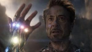 Robert Downey Jr in a still from Avengers: Endgame. Robert Downey Jr in a still from Avengers: Endgame.