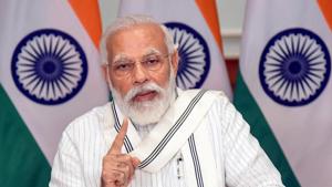 PM Modi will launch the scheme through video conference in presence of Bihar chief minister Nitish Kumar and deputy chief minister Sushil Kumar Modi.(PTI) PM Modi will launch the scheme through video conference in presence of Bihar chief minister Nitish Kumar and deputy chief minister Sushil Kumar Modi.(PTI)