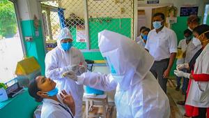 Of the 84 persons who tested positive in Panchkula district , 41 have been discharged and the rest are under treatment.(PTI) Of the 84 persons who tested positive in Panchkula district , 41 have been discharged and the rest are under treatment.(PTI)