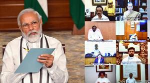 Prime Minister Narendra Modi held an all party meeting via video conferencing to discuss the situation in India-China border areas, in New Delhi on Friday.(ANI File Photo) Prime Minister Narendra Modi held an all party meeting via video conferencing to discuss the situation in India-China border areas, in New Delhi on Friday.(ANI File Photo)