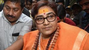 The 2008 Malegaon blast case accused Pragya Singh Thakur leaves the special NIA court after she was charged for terror conspiracy, murder, and other related offenses, in Mumbai.(PTI) The 2008 Malegaon blast case accused Pragya Singh Thakur leaves the special NIA court after she was charged for terror conspiracy, murder, and other related offenses, in Mumbai.(PTI)