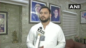 Leader of opposition in the Bihar assembly Tejashwi Yadav accused the state government of dragging its feet over flood prevention works.(ANI) Leader of opposition in the Bihar assembly Tejashwi Yadav accused the state government of dragging its feet over flood prevention works.(ANI)