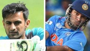 File image of Shoaib Malik and Yuvraj Singh.(HT Collage) File image of Shoaib Malik and Yuvraj Singh.(HT Collage)