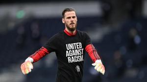 File image of Manchester United David De Gea.(REUTERS) File image of Manchester United David De Gea.(REUTERS)
