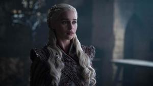 Emilia Clarke in a still from Game of Thrones.