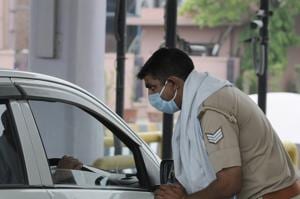 Currently, the district has 65 four-wheeler and 46 two-wheeler police response vehicles (PRVs) which handle emergency calls made on 112, the officials said.(Sunil Ghosh/HT file photo) Currently, the district has 65 four-wheeler and 46 two-wheeler police response vehicles (PRVs) which handle emergency calls made on 112, the officials said.(Sunil Ghosh/HT file photo)