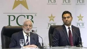 File image of PCB Ehsan Mani.(AP) File image of PCB Ehsan Mani.(AP)