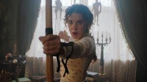 Millie Bobby Brown stars as Sherlock Holmes’ sister in Netflix’s Enola Holmes. Millie Bobby Brown stars as Sherlock Holmes’ sister in Netflix’s Enola Holmes.