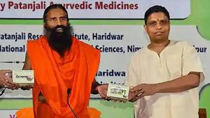 Patanjali Ayurved Ltd’s claim of a breakthrough cure for the coronavirus disease (Covid-19) needs vetting, experts said, despite the company claiming to have conducted a randomised placebo-controlled clinical trial.(Photo: @PypAyurved/Twitter) Patanjali Ayurved Ltd’s claim of a breakthrough cure for the coronavirus disease (Covid-19) needs vetting, experts said, despite the company claiming to have conducted a randomised placebo-controlled clinical trial.(Photo: @PypAyurved/Twitter)