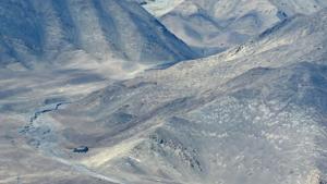 Indian fighter jets roared over a flashpoint Himalayan region on June 24 as part of a show of strength.(AFP) Indian fighter jets roared over a flashpoint Himalayan region on June 24 as part of a show of strength.(AFP)