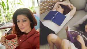 Twinkle Khanna has shared a picture clicked by her son Aarav Bhatia. Twinkle Khanna has shared a picture clicked by her son Aarav Bhatia.