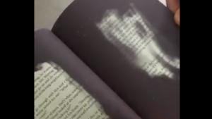 Surprisingly, words appear on the pages of the book after being burnt as if it’s magic.(Twitter) Surprisingly, words appear on the pages of the book after being burnt as if it’s magic.(Twitter)