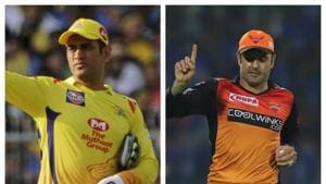 File image of Mohammad Nabi and MS Dhoni.(IPL)