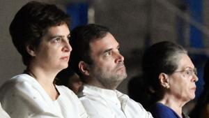 India China border row: The coordinated attack by Congress president Sonia Gandhi and her children Rahul and Priyanka came after the BJP attacked them for donations received by the Rajiv Gandhi Foundation(ANI) India China border row: The coordinated attack by Congress president Sonia Gandhi and her children Rahul and Priyanka came after the BJP attacked them for donations received by the Rajiv Gandhi Foundation(ANI)