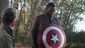 Anthony Mackie as Sam Wilson in Avengers: Endgame. Anthony Mackie as Sam Wilson in Avengers: Endgame.