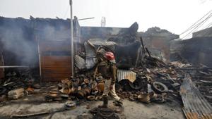 As many as 53 people lost their lives and over 400 were injured in the riots that broke out in northeast Delhi.(Reuters file photo) As many as 53 people lost their lives and over 400 were injured in the riots that broke out in northeast Delhi.(Reuters file photo)