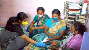 MP Kanimozhi had met the bereaved family members and handed over a cheque for Rs 25 lakh on behalf of DMK chief MK Stalin and assured the family of the party’s complete support.(ANI file photo) MP Kanimozhi had met the bereaved family members and handed over a cheque for Rs 25 lakh on behalf of DMK chief MK Stalin and assured the family of the party’s complete support.(ANI file photo)