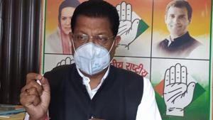 Congress leader Suryakant Dhasmana ‘s allegations have been rubbished by the BJP.(HT Photo) Congress leader Suryakant Dhasmana ‘s allegations have been rubbished by the BJP.(HT Photo)