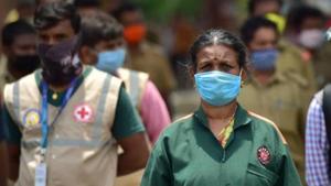 The state government has taken a number of measures over the last couple of days including sealing down four major parts of the city, closing some busy market hubs, ordering full curfew from dawn to dusk on Sundays and various other measures.(PTI PHOTO.) The state government has taken a number of measures over the last couple of days including sealing down four major parts of the city, closing some busy market hubs, ordering full curfew from dawn to dusk on Sundays and various other measures.(PTI PHOTO.)