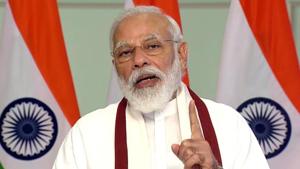 New Delhi, June 27 (ANI): Prime Minister Narendra Modi addresses during the 90th birthday celebrations of the Rev. Dr. Joseph Mar Thoma Metropolitan via video conferencing, in New Delhi on Saturday. (ANI Photo)(ANI) New Delhi, June 27 (ANI): Prime Minister Narendra Modi addresses during the 90th birthday celebrations of the Rev. Dr. Joseph Mar Thoma Metropolitan via video conferencing, in New Delhi on Saturday. (ANI Photo)(ANI)