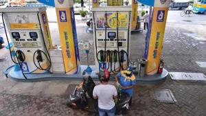 The cumulative increase since the oil companies started the cycle on June 7 now totals to Rs 9.17 for petrol and Rs 11.14 in diesel. (PTI photo) The cumulative increase since the oil companies started the cycle on June 7 now totals to Rs 9.17 for petrol and Rs 11.14 in diesel. (PTI photo)
