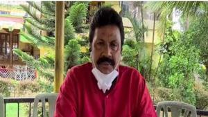 Karnataka Agriculture Minister BC Patil said that Covid-19 has reached Hirekerur constituency.He urged people to maintain social distancing and wear masks.(ANI) Karnataka Agriculture Minister BC Patil said that Covid-19 has reached Hirekerur constituency.He urged people to maintain social distancing and wear masks.(ANI)